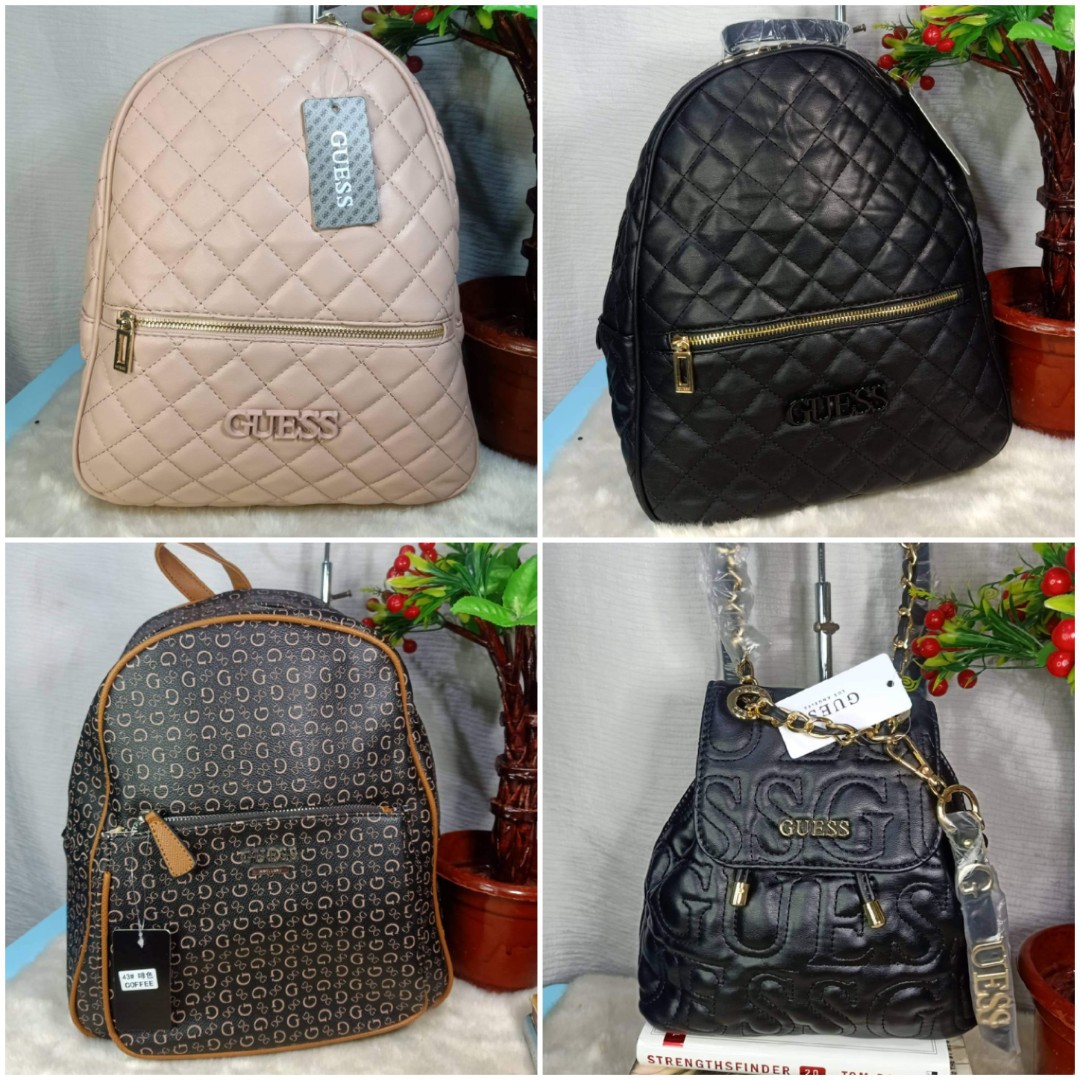 Guess Backpack, Women's Fashion, Bags & Wallets, Backpacks on Carousell