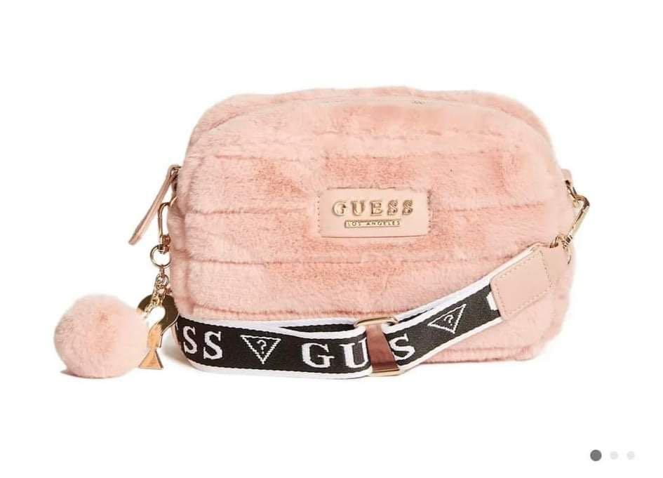 Guess deals fur bag