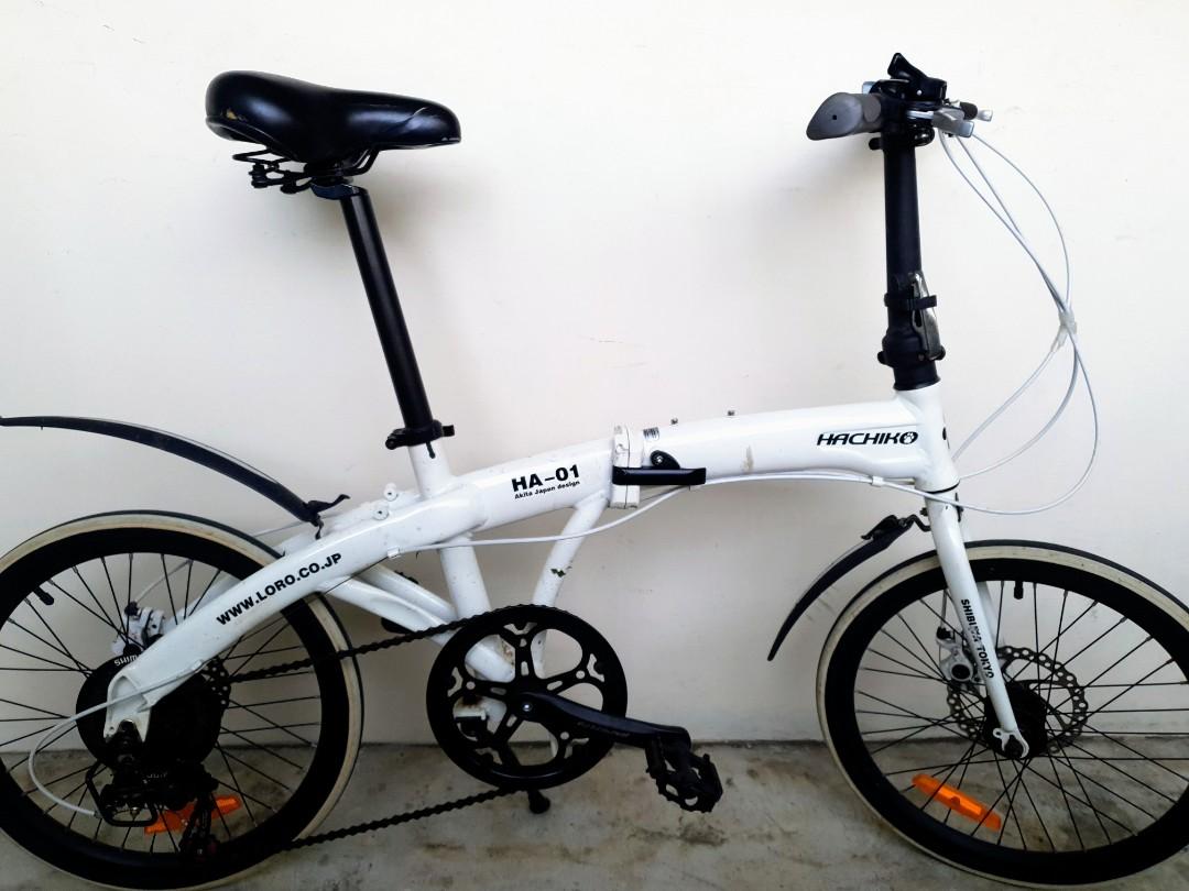 Hachiko HA 01 Foldie Bike Bicycle Sports Equipment Bicycles Parts Bicycles on Carousell