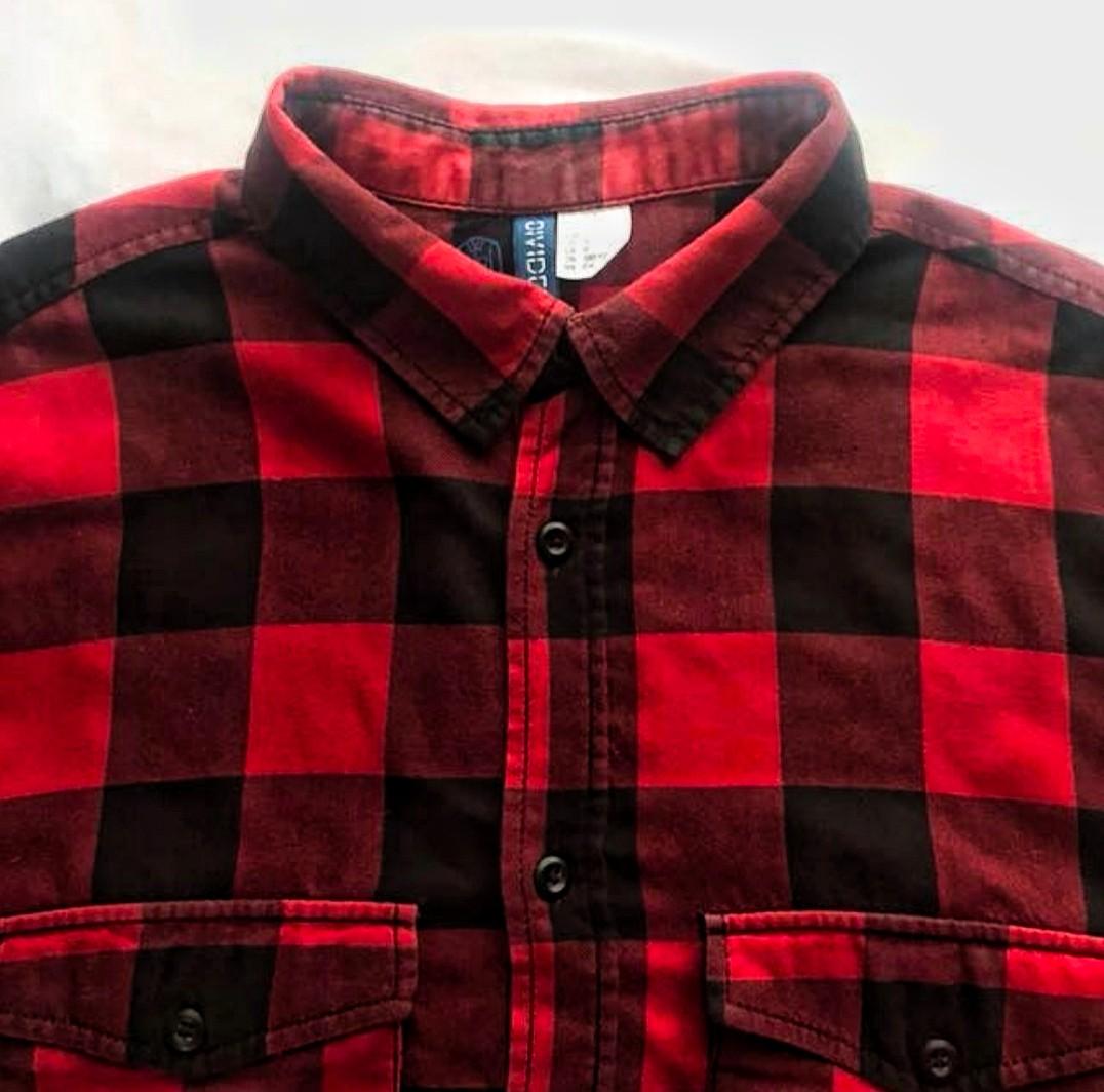 H&m divided flannel discount