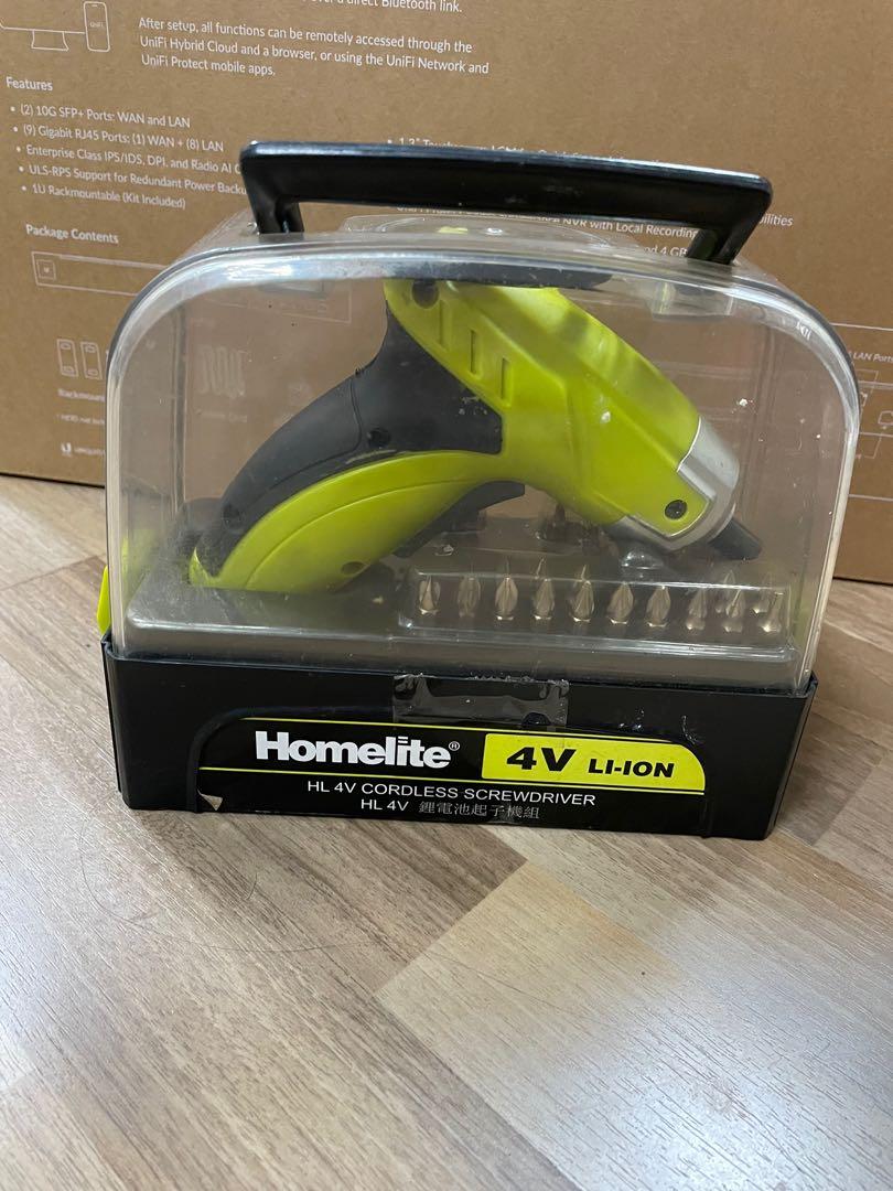 Homelite online cordless screwdriver