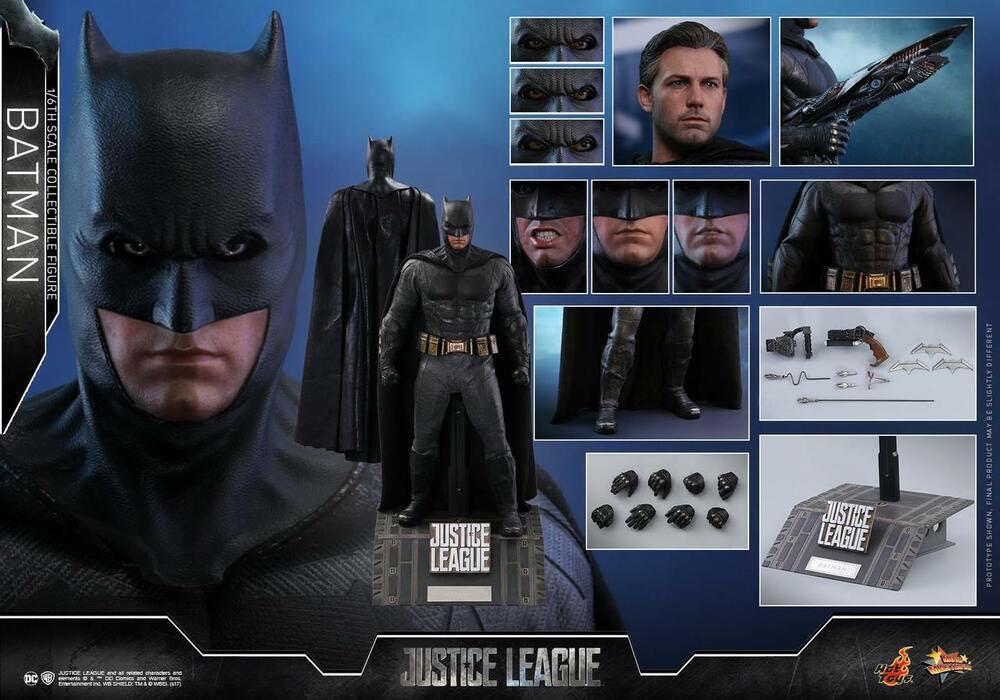 Hottoys batman justice league dc ben affleck hot toys