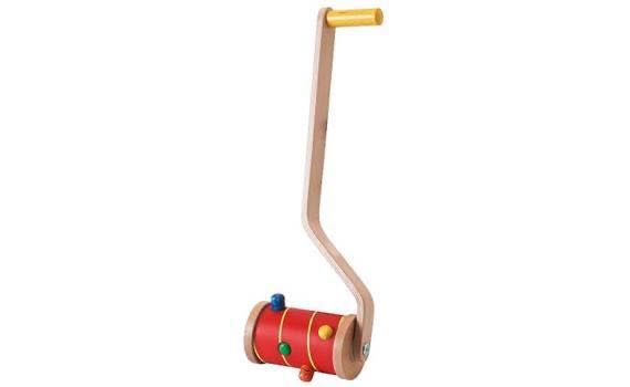 Ikea Mula Wood Push Along Toy Roller Kayu Walker Furniture Home