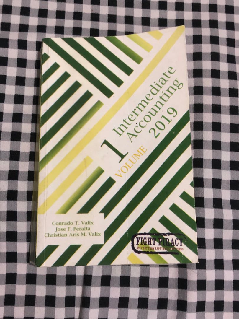 Intermediate Accounting 1 Valix 2019 edition, Hobbies & Toys, Books