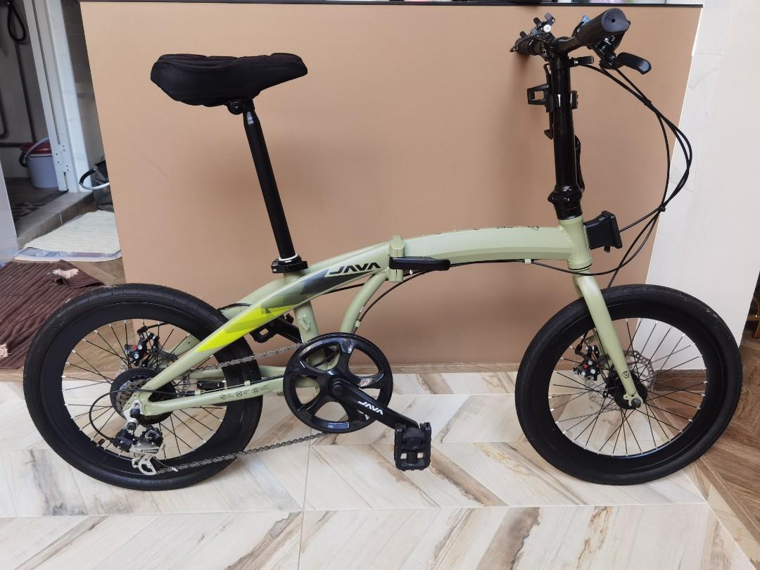 Java zelo (Category: Bicycles) located in Singapore. Submitted by alfiszz (Listing ID 1152444834, Image 1). Description: -Item almost brand new. -rode less than 4 times -Old man feels not suitable for him due to his height. -self collect, almost stock, only seat pole, and some accessories add ons.. -slight nego, selling $330(fast deal nego) **low ballers stay away! Don't waste our time. -9.5/10( almost new) - want more cheap can browse around, ch
