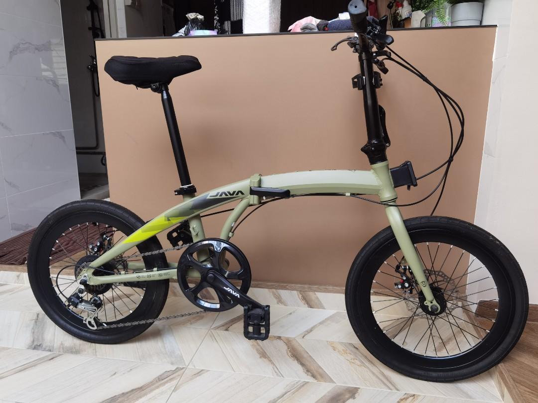 Java zelo (Category: Bicycles) located in Singapore. Submitted by alfiszz (Listing ID 1152444834, Image 4). Description: -Item almost brand new. -rode less than 4 times -Old man feels not suitable for him due to his height. -self collect, almost stock, only seat pole, and some accessories add ons.. -slight nego, selling $330(fast deal nego) **low ballers stay away! Don't waste our time. -9.5/10( almost new) - want more cheap can browse around, ch