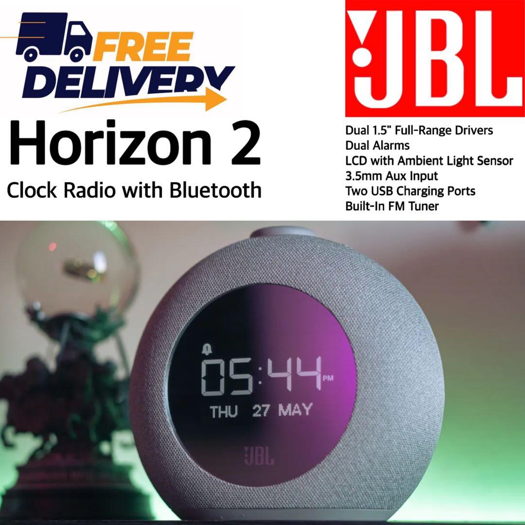 JBL Horizon 2 Clock Radio with Bluetooth, Audio, Soundbars, Speakers