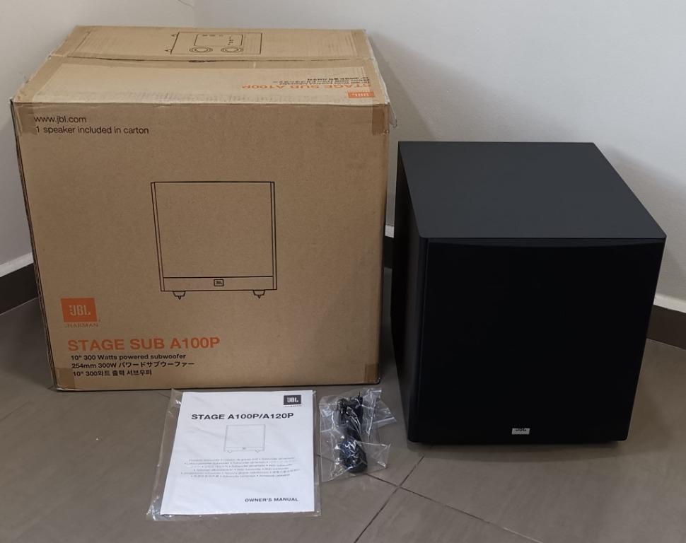 Jbl stage sub a100p outlet