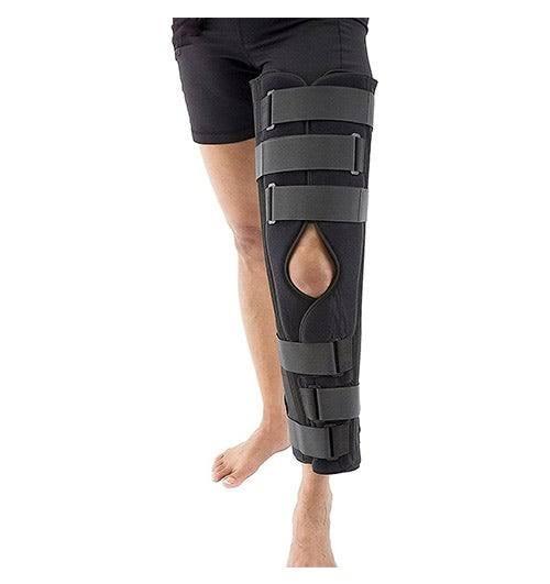 knee immobilizer supports (Category: Braces, Support & Protection) located in Quezon City. Submitted by mrrightgeneralmerchandise (Listing ID 1152534988, Image 1). Description: knee immobilizer cheapest offer The Four Panels Knee Immobilizer has a unique design that maximizes comfort and effectiveness. There is a large back panel made from 1/4" thick foam that has three ridged preformed stays that run down the back of the leg. The stays are bent 