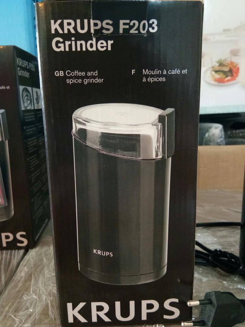 Krups Coffee & Spice Grinder (F203), TV & Home Appliances, Kitchen