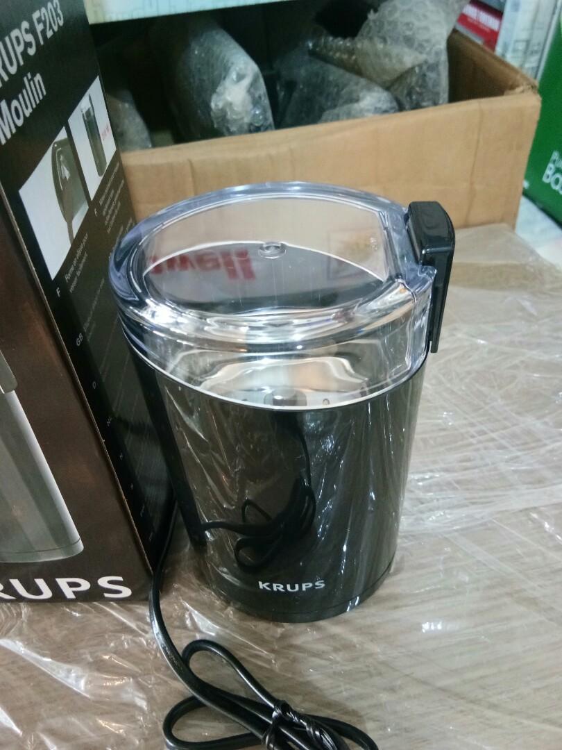 Krups Coffee & Spice Grinder (F203), TV & Home Appliances, Kitchen