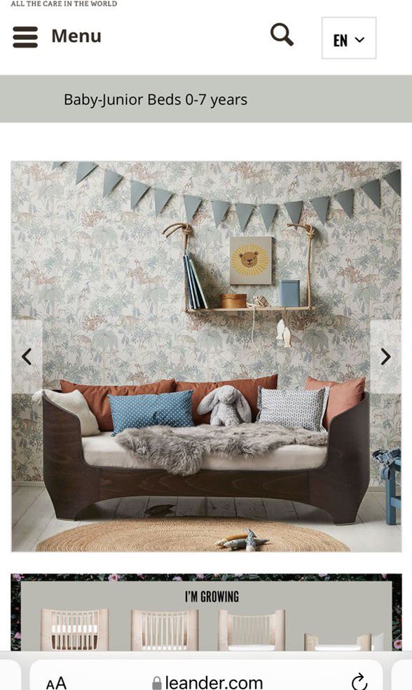 Leander Toddler Bed, Furniture & Home Living, Bedding & Towels on Carousell