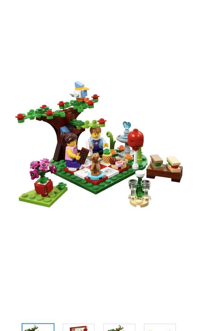 Lego valentine top picnic