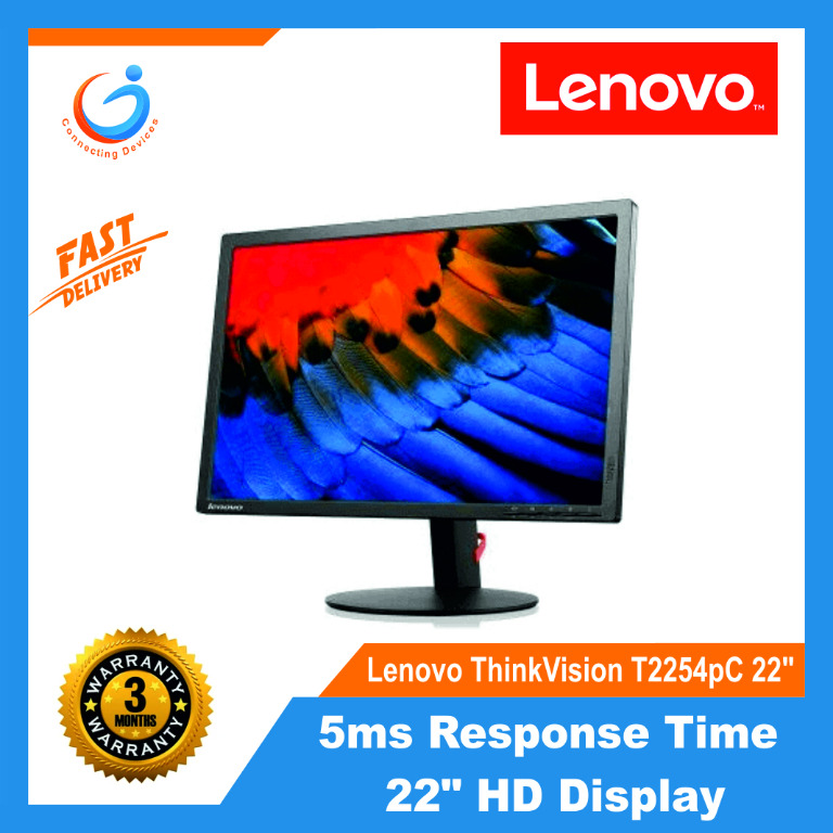 Lenovo ThinkVision T2254pC 22 : +65 8455 0456, Computers & Tech,  Parts & Accessories, Monitor Screens on Carousell