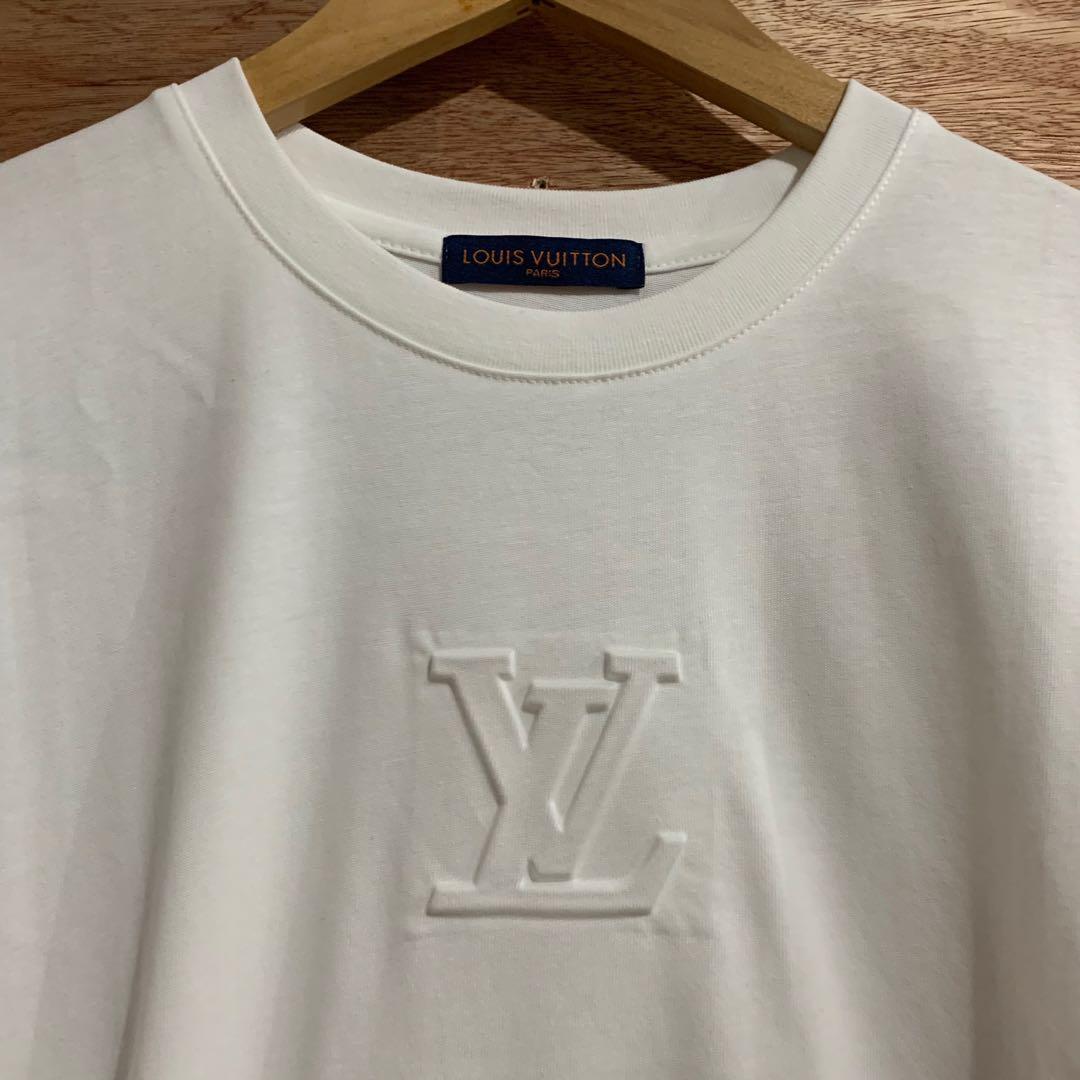QC] Louis Vuitton embossed logo t-shirt. : r/DesignerReps