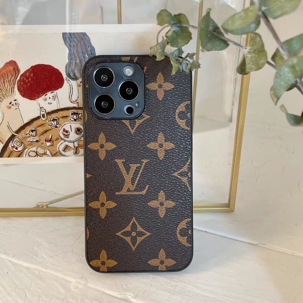 Luxury Leather Canvas Apple iPhone Samsung Galaxy Case  Samsung galaxy case,  Louis vuitton, Leather cell phone cases