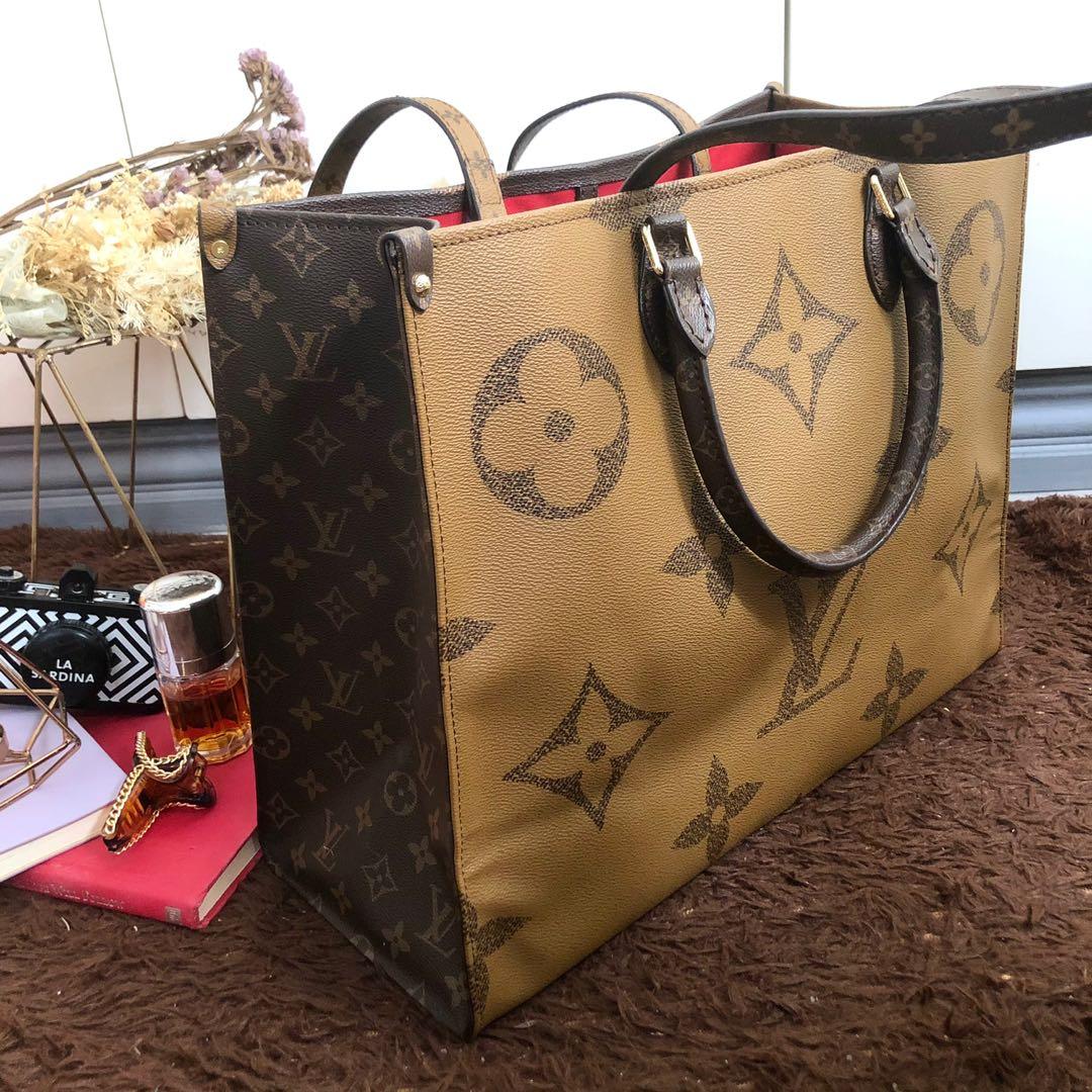 Louis Vuitton otg reverse monogram GM (Category: Luxury Bags & Wallets) located in Cavite. Submitted by raspberrygurl (Listing ID 1152416097, Image 2). Description: L•V OTG REVERSE MONOGRAM GM SIZE ✅ Korea sourced ✅ new with dust bag, care card and paperbag ✅ coded 🏷7,500.