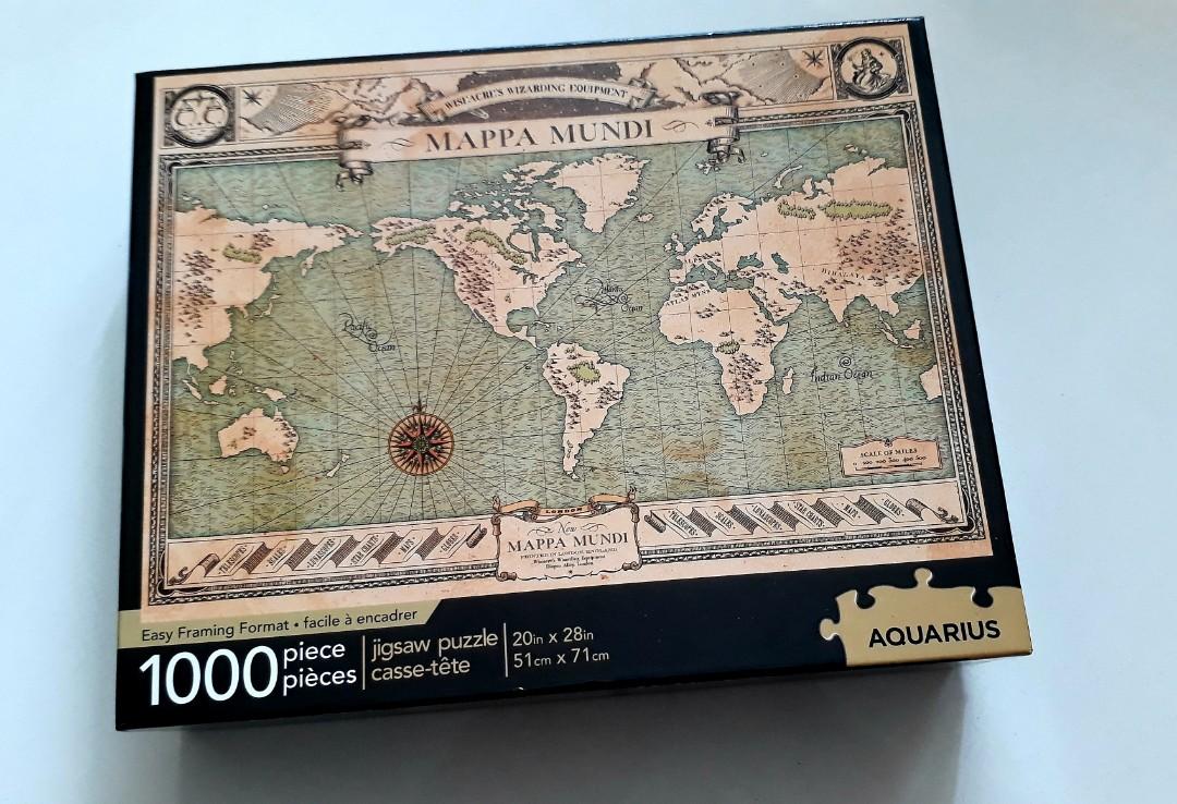 Aquarius Fantastic Beasts Puzzle – 1000 Teile, Offizielles Lizenzprodukt