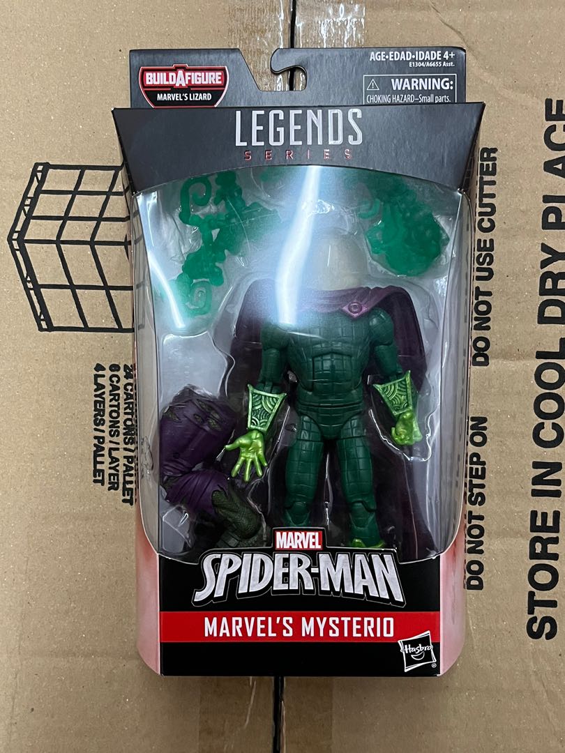 MOLTEN MAN BAF Right & Left Leg Lot Marvel Legends Scorpion Mysterio SHIPS FAST! 