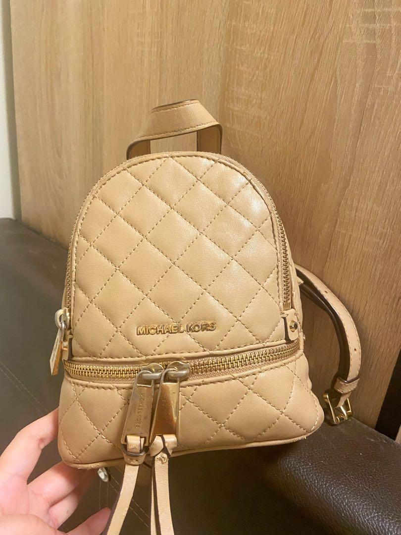 Rhea mini best sale quilted leather backpack