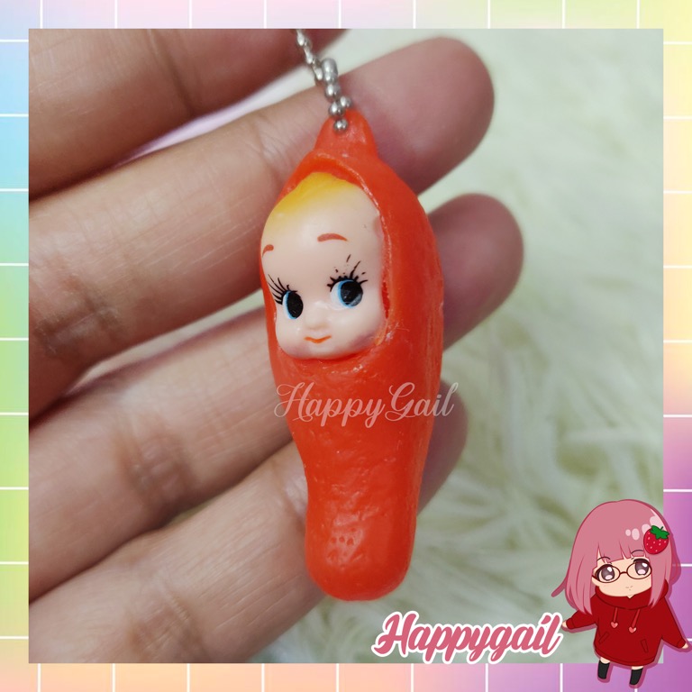 MR_0387 Kewpie Tarako Keycharm, Hobbies & Toys, Toys & Games on Carousell