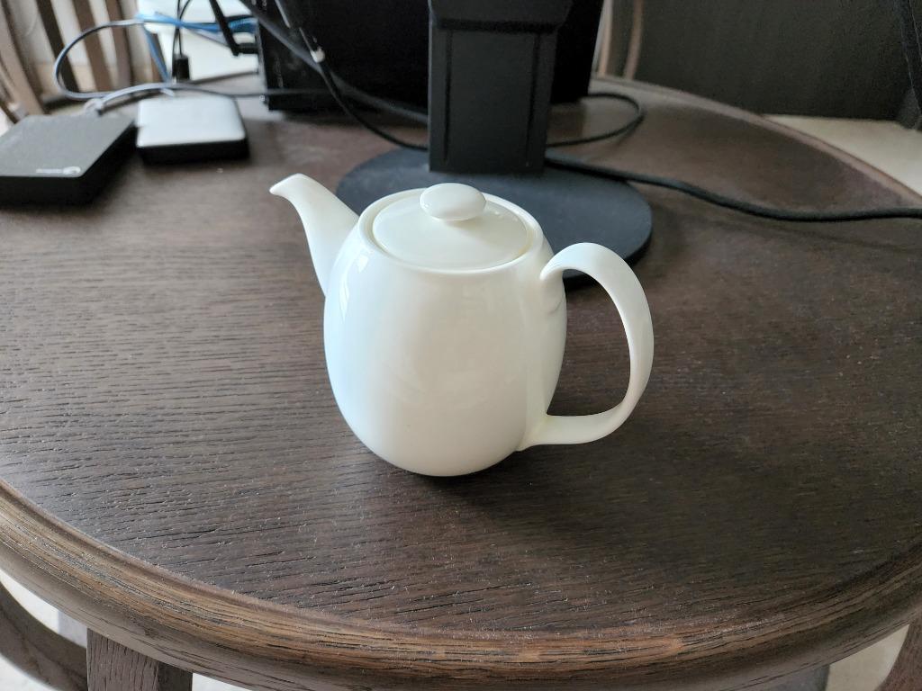 Muji Bone China Pot, Small, Furniture & Home Living, Kitchenware