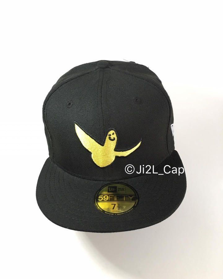 New Era 帽Mark Gonzales 黃色Angel Cap 59fifty, 男裝, 手錶及配件 