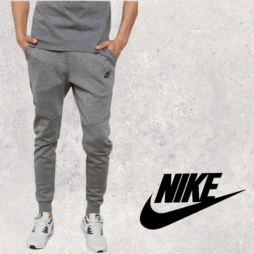 Nike tech fleece deals dark grey joggers