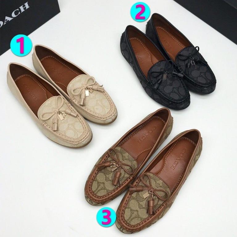 Coach flat shoes for women on sale
