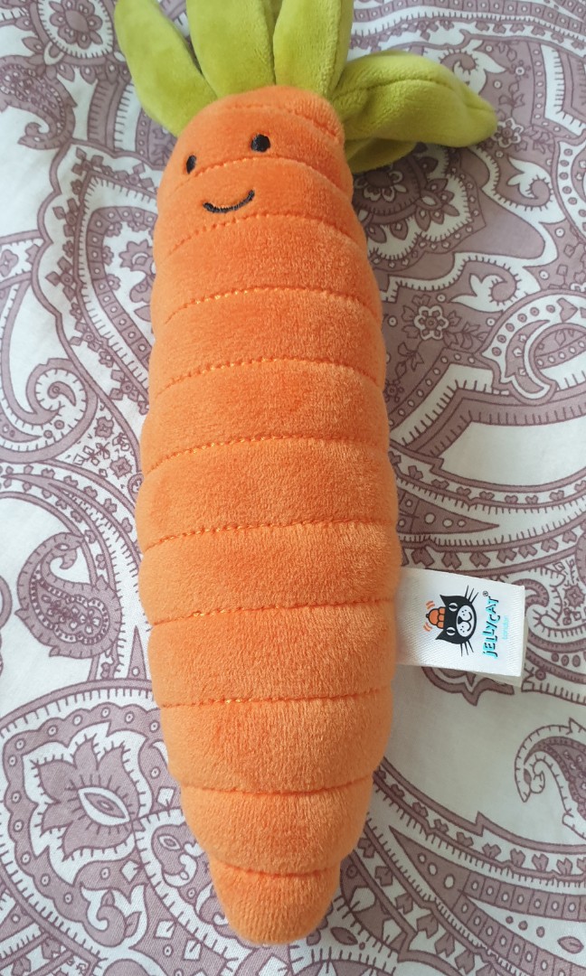 Original JellyCat soft toy Carrot, Babies & Kids, Infant Playtime on
