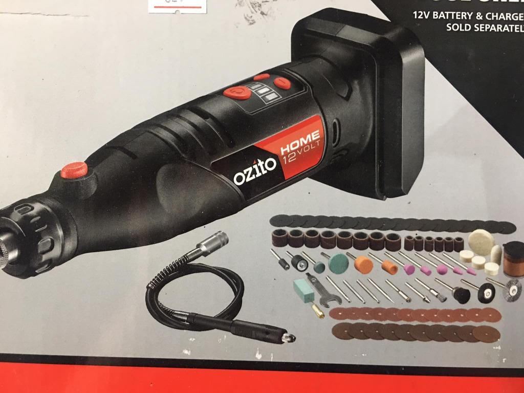 🤩OZITO ROTARY TOOL🤩 (Category: Construction Tools & Equipment) located in San Pedro. Submitted by aussie.surplustore (Listing ID 1152389791, Image 2). Description: 🤩OZITO ROTARY TOOL🤩 -12V Lithium Ion -flexible shaft provides extra length and control for fine detailing -engrave, polish & cut allows you to perform a range of task for your DIY project -84 accessories included everything you need to get straight to work PRICE:1,500 📌SURPLUS ite