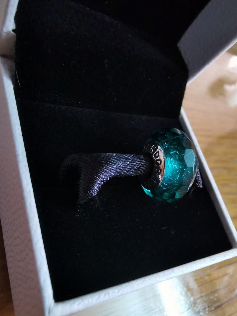 Pandora teal murano hot sale