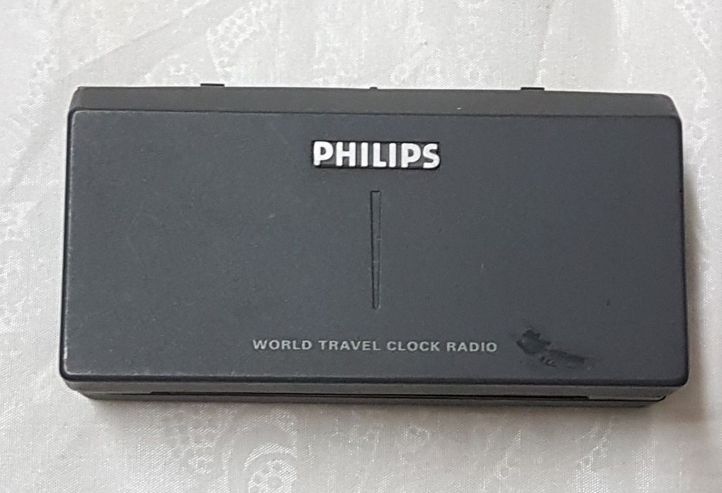 world travel clock radio philips