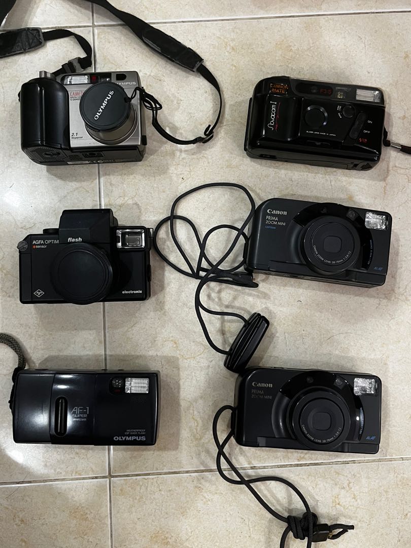 Point and Shoot Film Cameras, Photography, Cameras on Carousell