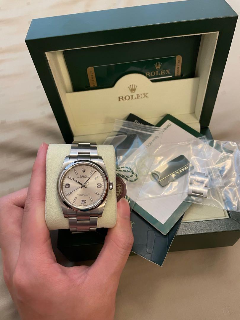 [FULL SET] Rolex Oyster Perpetual 116000 369, Luxury, Watches on Carousell
