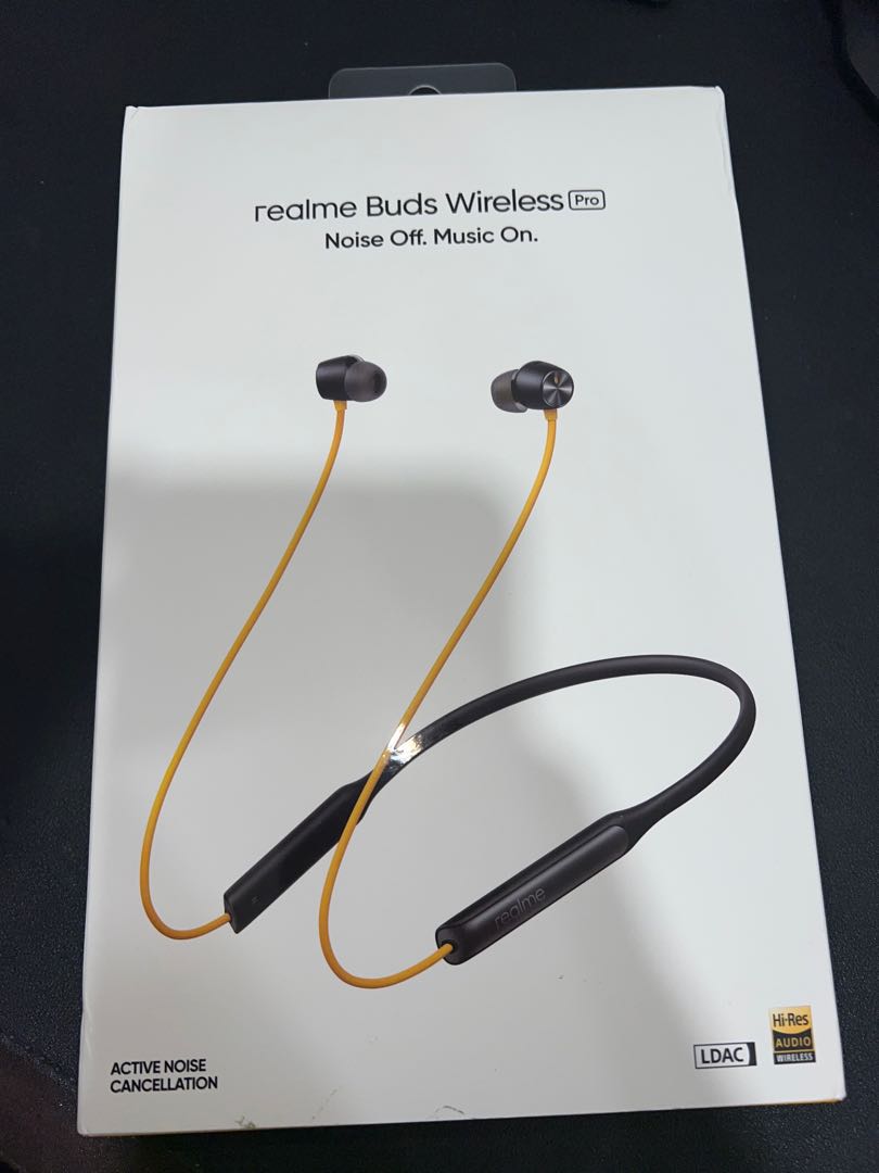 True ANC Realme Buds Wireless Pro Audio Earphones on Carousell