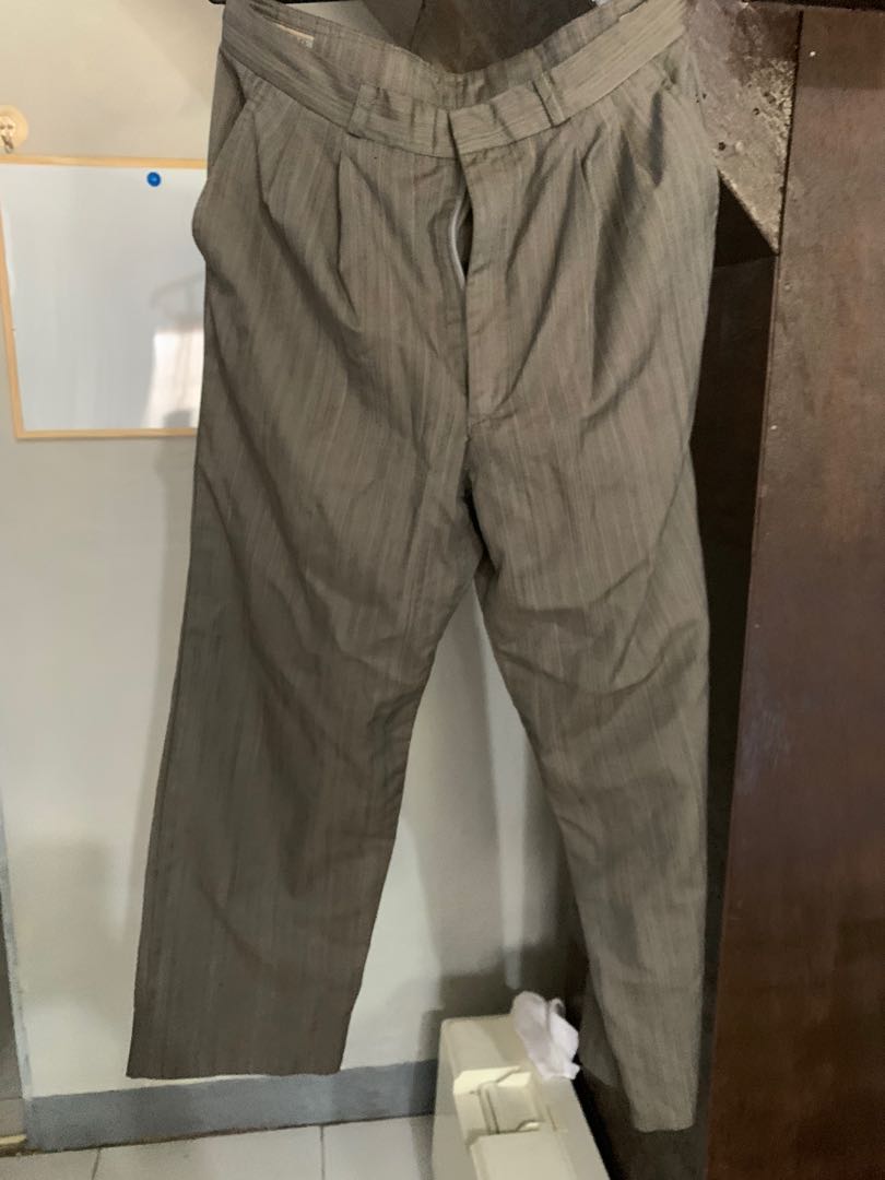 Retro Pants, Men's Fashion, Bottoms, Trousers on Carousell