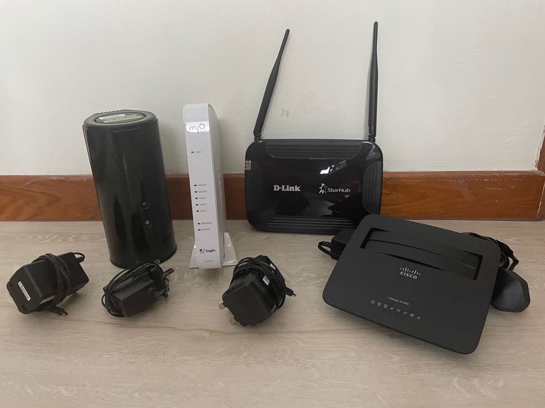 Bundle Router (Must Sell) 4 types of Routers- Bundle price , Computers & Tech, Parts ...