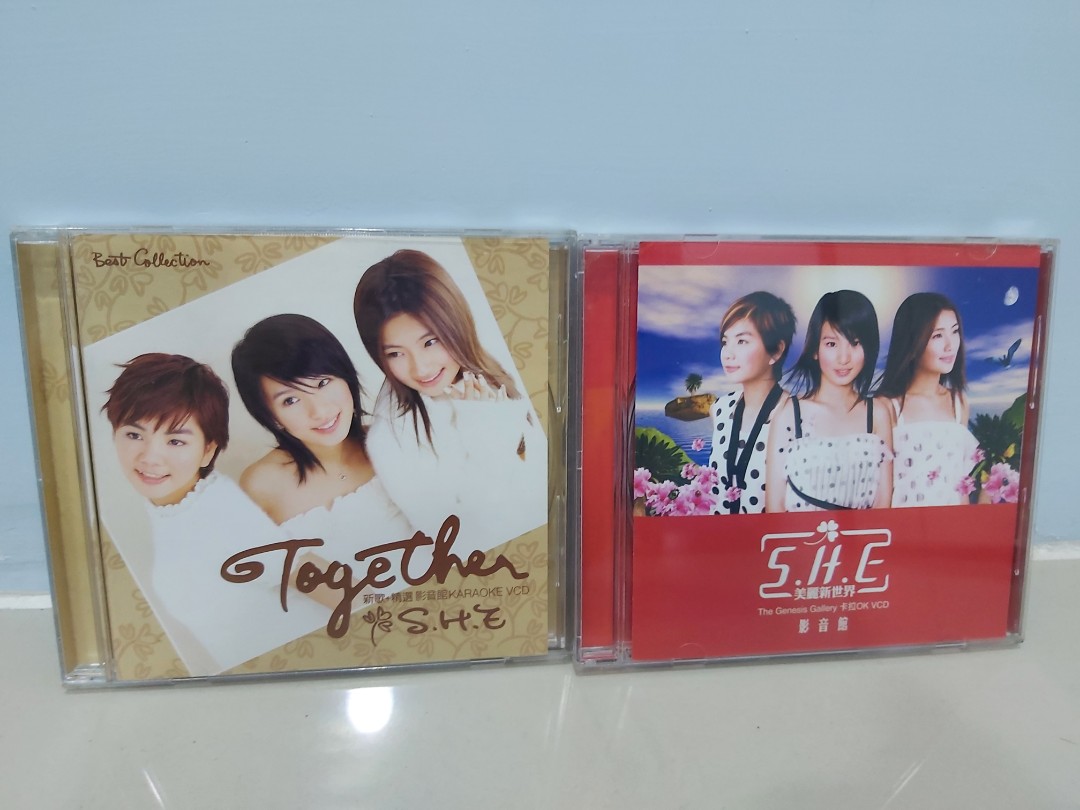 S.H.E she 美麗新世界 Together VCD影音館