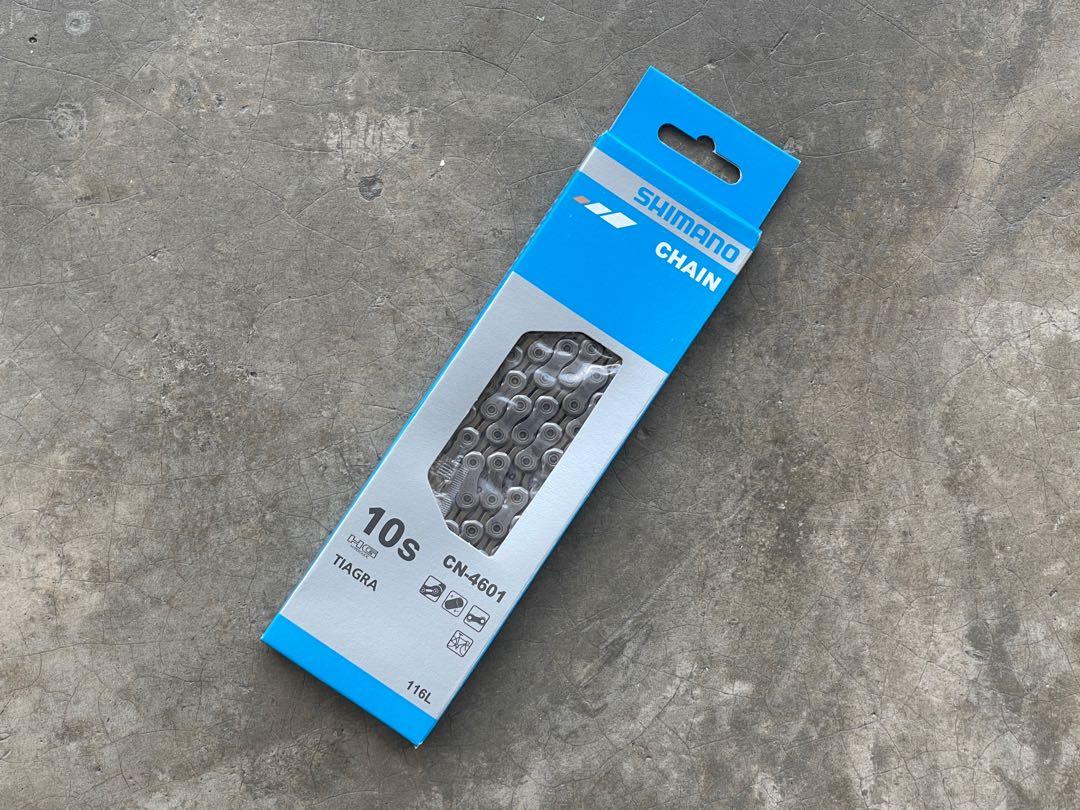 Shimano Cn 4601 Tiagra 10 Speed Chain Sports Equipment Bicycles Parts Parts Accessories On Carousell