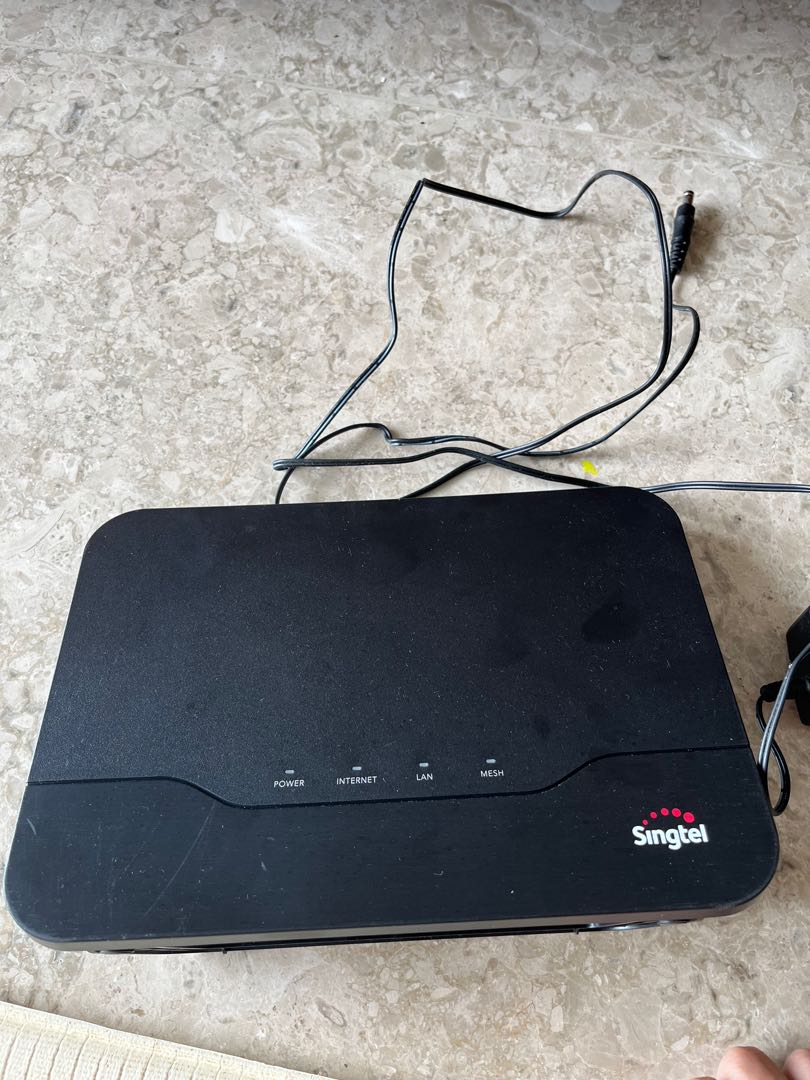 SingTel router, Computers & Tech, Parts & Accessories, Other ...