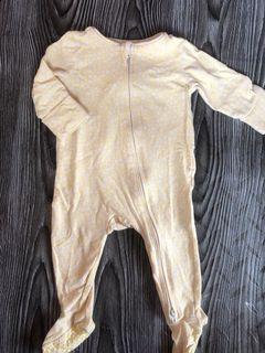 Sleepsuit Cotton On Baby Yellow