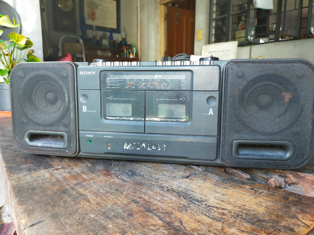 Sony radio cassette, Audio, Other Audio Equipment on Carousell