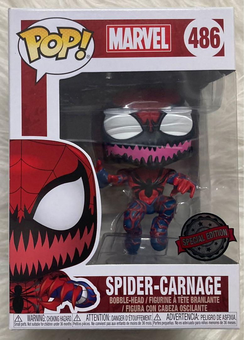Special Edition Marvel Spider Carnage Funko Pop Hobbies Toys