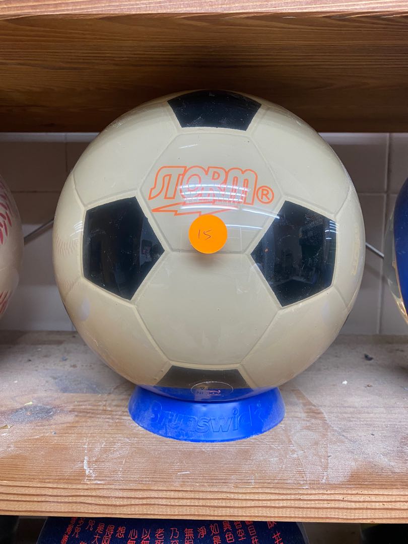 Bowling ball soccer ball sale