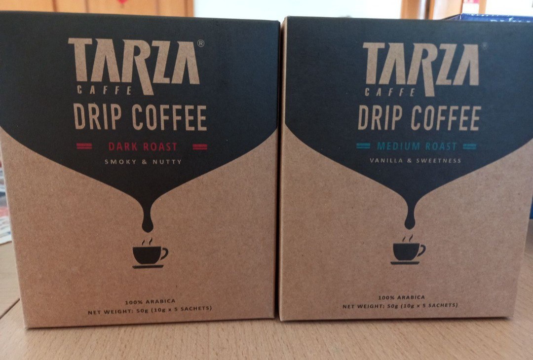 Tarza Drip Coffee 掛耳滴漏咖啡2盒, 嘢食 
