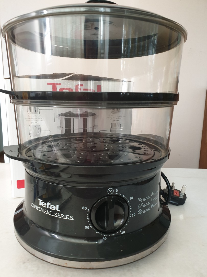 Tefal electric food steamer VC1401, TV & Home Appliances, Kitchen
