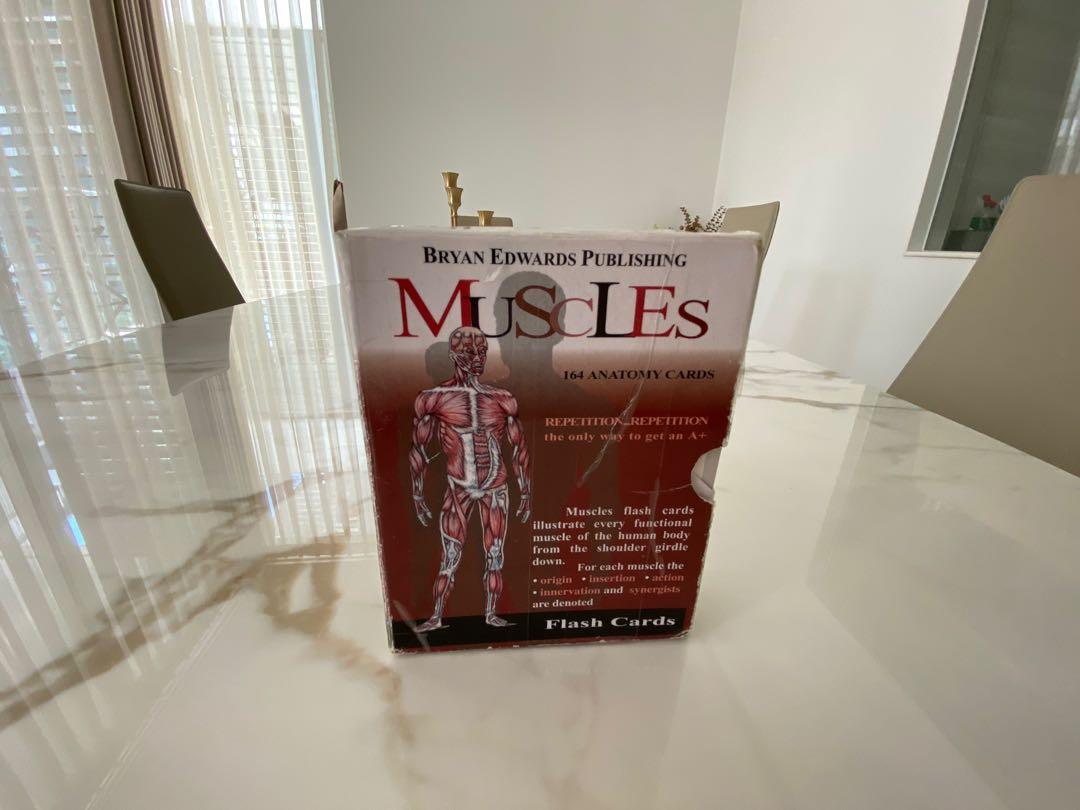 The Muscles (Flash Cards) Stott Pilates exam, Hobbies & Toys, Books