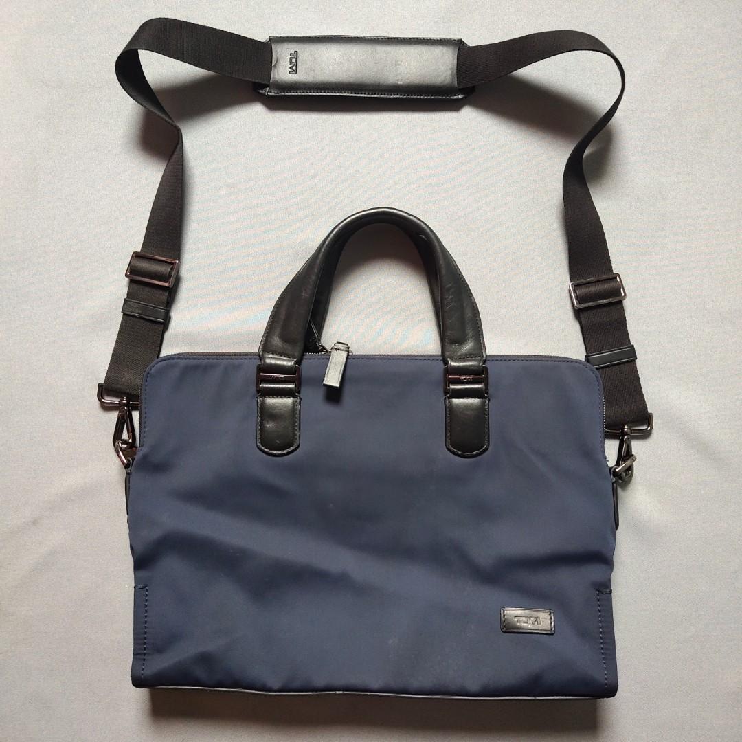 TUMI Harrison Seneca Slim Briefcase Men s Fashion Bags