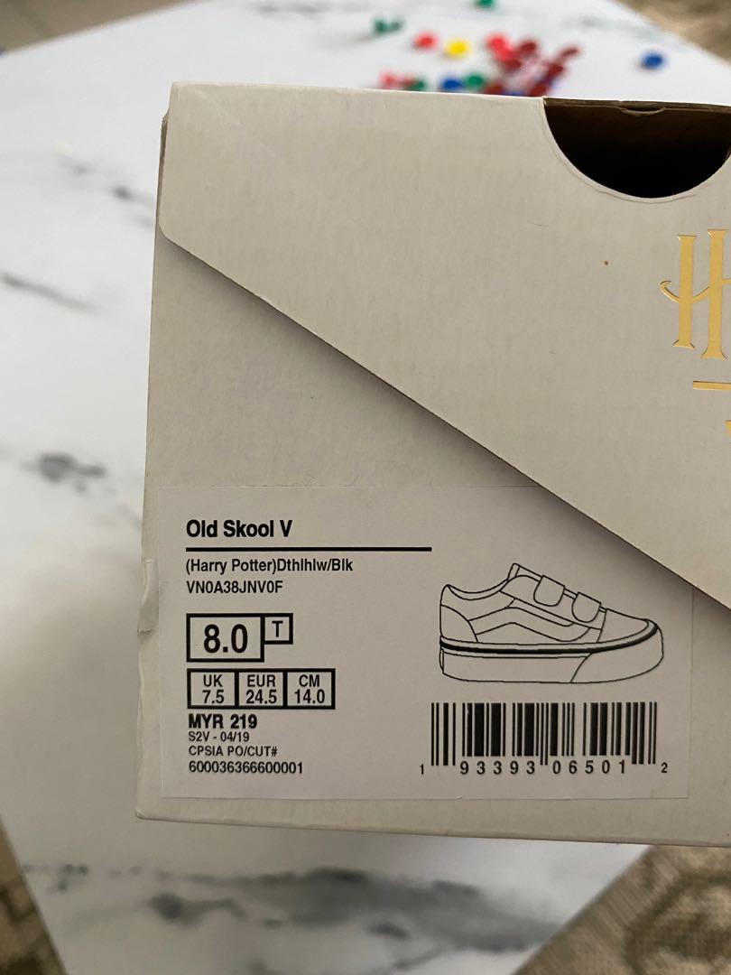 Vans X Harry Potter Deathly Hallows